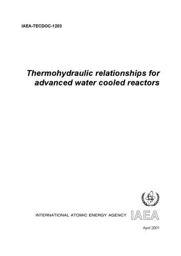 Thermohydraulic Relationships For Advanced Water Cooled Reactors International Atomic Energy Agency