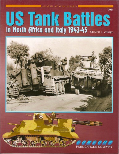 Us Tank Battles In North Africa And Italy 194345 Steven J Zaloga