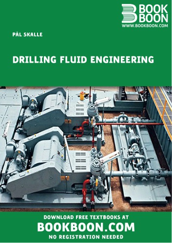 Drilling Fluids And Borehole Hydraulics Kompendium Pal Skalle Norges Teknisknaturvitenskapelige Universitet Institutt For Petroleumsteknologi Og Anvendt Geofysikk
