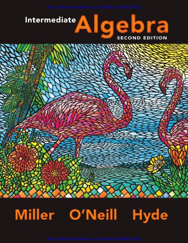 Intermediate Algebra 2nd Ed Margaret L Lial Charles David Miller
