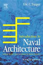 Introduction To Naval Architecture 4th Ed E C Tupper