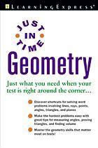Just In Time Geometry 1st Ed Catherine V Jeremko