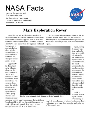 Mars Pathfinder Project Collection 19751998 Roger Bourke Richard Cook Mike Ebersole Barrie Gauthier Matt Golombek All Authors