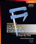Microsoft Sql Server 2005 Database Essentials Step By Step Miguel Egea Solid Quality Learning Organization Et Al