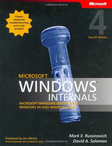 Microsoft Windows Internals 4th Edition Mark E Russinovich David A Solomon