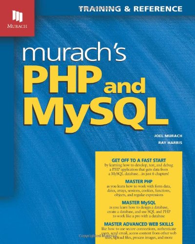 Murachs Php And Mysql First Printing Joel Murach Ray Harris