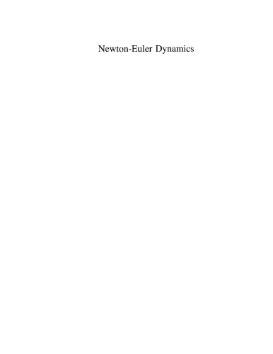 Newtoneuler Dynamics Mark D Ardema