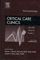 Pharmacotherapy Steven J Martin Joseph F Dasta