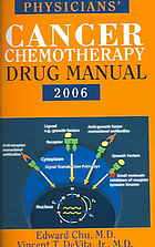 Physicians Cancer Chemotherapy Drug Manual 2006 Edward Chu Vincent T Devita