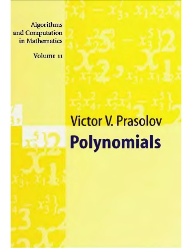 Polynomials V V Prasolov