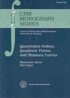 Quaternion Orders Quadratic Forms And Shimura Curves Montserrat Alsina Pilar Bayer I Isant