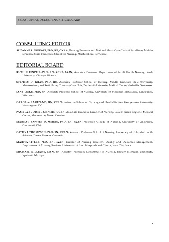 Sedation And Sleep In Critical Care Jan Foster Suzanne S Prevost