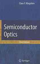 Semiconductor Optics C F Klingshirn