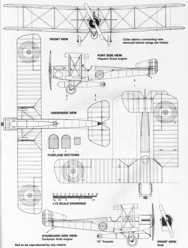 Sopwith B1 T1 Cuckoo J M Bruce