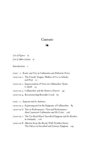 The Scroll And The Marble Studies In Reading And Reception In Hellenistic Poetry Peter Bing
