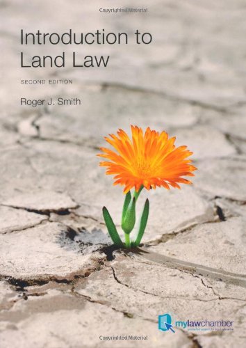 Introduction To Land Law Uk Edition 2nd Edition Roger J Smith