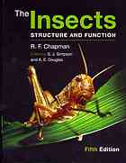 The Insects Structure And Function Fifth Edition R F Chapman Stephen J Simpson A E Douglas