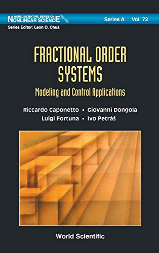 Fractional Order Systems Modeling And Control Applications Xagb Riccardo Caponetto Et Al