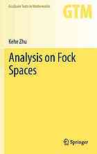 Analysis On Fock Spaces 1st Edition Kehe Zhu Auth
