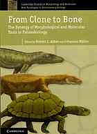 From Clone To Bone The Synergy Of Morphological And Molecular Tools In Palaeobiology Draft Robert J Asher Johannes Muller