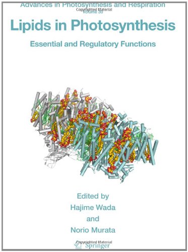 Lipids In Photosynthesis Essential And Regulatory Functions 1st Edition Hajime Wada
