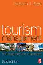 Tourism Management Managing For Change Stephen Page