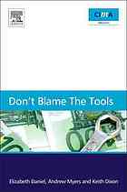 Dont Blame The Tools The Adoption And Implementation Of Managerial Innovations Elizabeth Daniel Andrew Myers Keith Dixon
