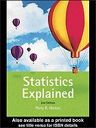 Statistics Explained Perry R Hinton