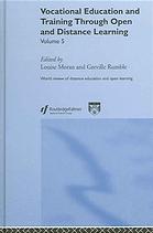 Vocational Education And Training Through Open And Distance Learning Louise Moran Greville Rumble