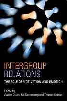Intergroup Relations The Role Of Motivation And Emotion Thomas Kessler Sabine Otten Kai Sassenberg