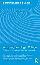 Improving Learning In College Rethinking Literacies Across The Curriculum Roz Ivanii Et Al