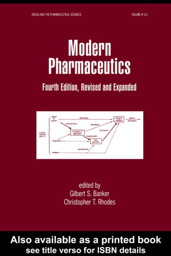 Modern Pharmaceutics Christopher Trhodes