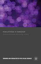Masculinities In Transition Victoria Robinson Jennifer Lorna Hockey