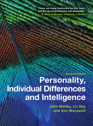 Personality Individual Differences And Intelligence 2nd Ed John Maltby Liz Day Ann Macaskill Dawson Books