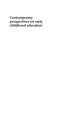 Contemporary Perspectives On Early Childhood Education Nicola Yelland