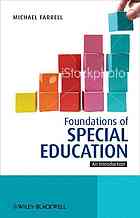 Foundations Of Special Education An Introduction Michael Farrell