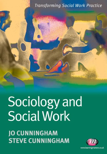 Sociology And Social Work Jo Cunningham Steve Cunningham