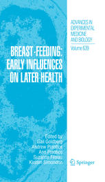 Breastfeeding Early Influences On Later Health 1st Edition T J Cole Auth