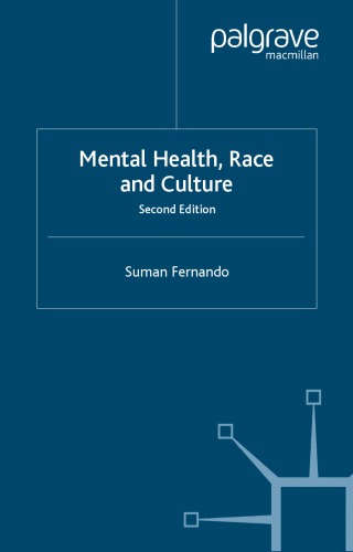 Mental Health Race And Culture 2nd Ed 2nd Edition Suman Fernando