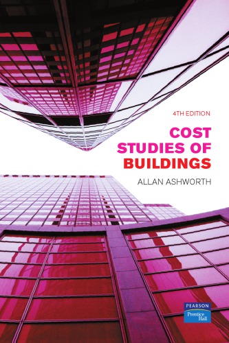 Cost Studies Of Buildings A Ashworth