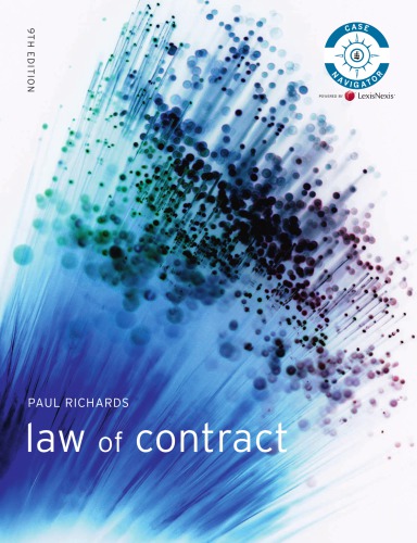 Law Of Contract Paul Richards
