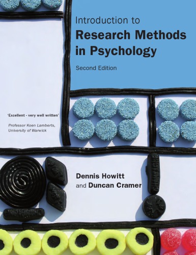 Introduction To Research Methods In Psychology 2nd Edition Dennis Howitt Duncan Cramer