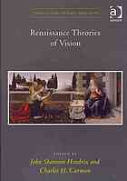 Renaissance Theories Of Vision John Hendrix Charles H Carman