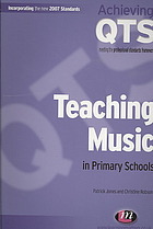 Teaching Music In Primary Schools Patrick Jones Christine Robson