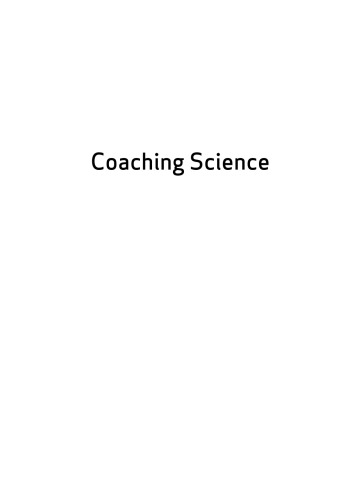 Coaching Science Dan Gordon