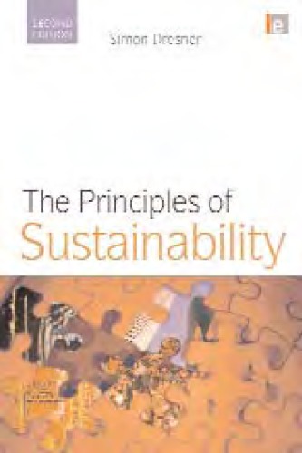 The Principles Of Sustainability Simon Dresner Dawson Books