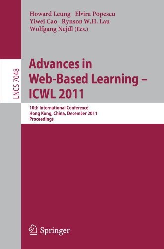 Advances In Webbased Learning Icwl 2011 10th International Conference Hong Kong China December 810 2011 Proceedings 1st Edition Roberto Araya