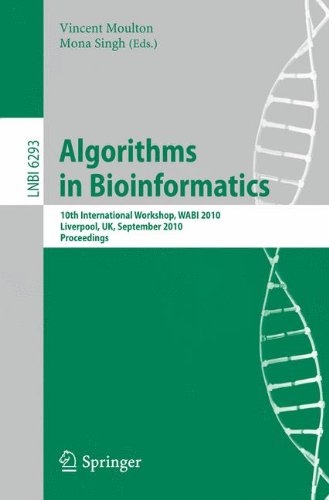 Algorithms In Bioinformatics 10th International Workshop Wabi 2010 Liverpool Uk September 68 2010 Proceedings 1st Edition Yelena Frid