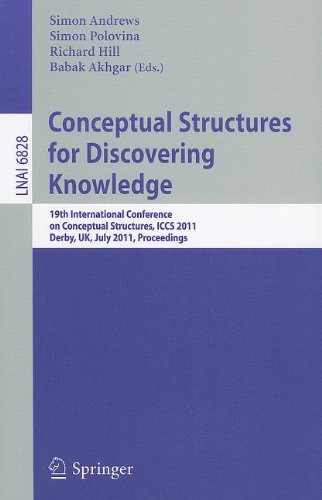 Conceptual Structures For Discovering Knowledge 19th International Conference On Conceptual Structures Iccs 2011 Derby Uk July 2529 2011 Proceedings 1st Edition Frithjof Dau Auth