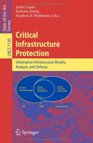 Critical Infrastructure Protection Information Infrastructure Models Analysis And Defense 1st Edition Javier Lopez